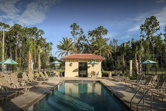 8348 Vivaro Isle Way, Windermere, FL 34786 - community pool featuring a patio area