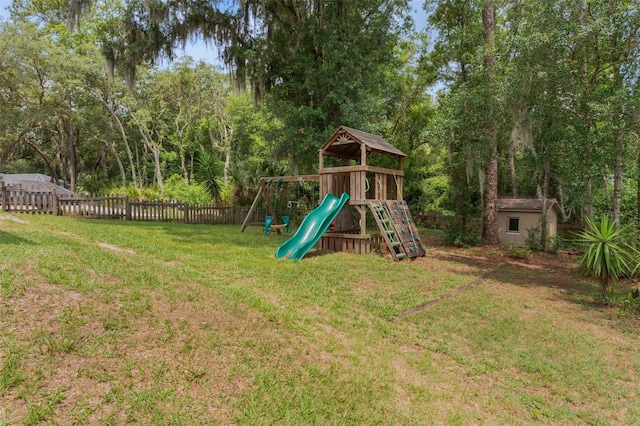 120 E Greentree Ln, Lake Mary, FL 32746 - view of yard featuring a playground