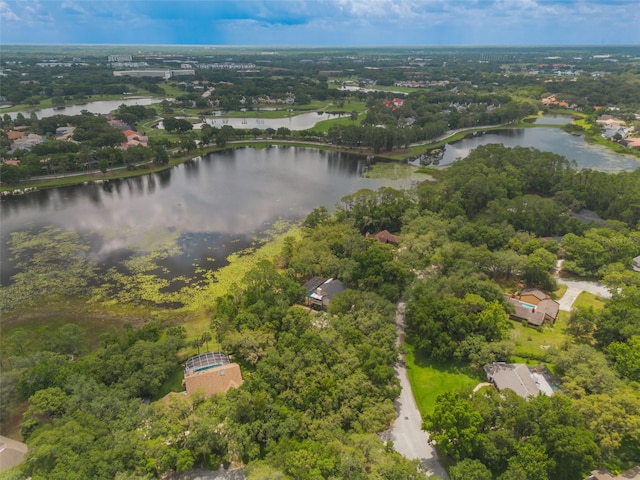 120 E Greentree Ln, Lake Mary, FL 32746 - aerial overview of property's location with a nearby body of water