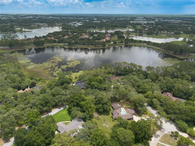 120 E Greentree Ln, Lake Mary, FL 32746 - aerial view of property's location featuring a large body of water