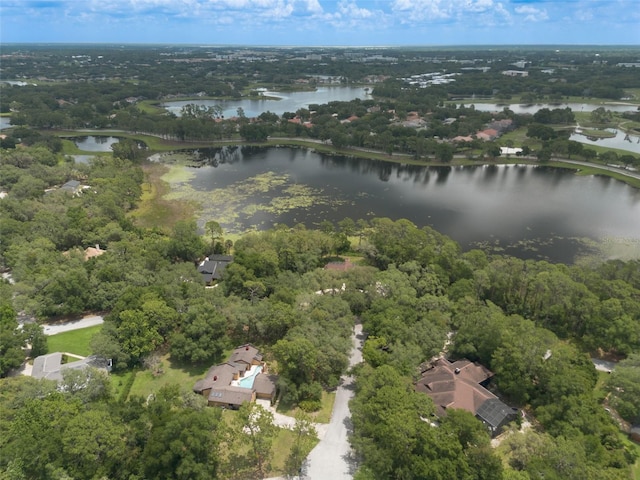 120 E Greentree Ln, Lake Mary, FL 32746 - aerial overview of property's location featuring a large body of water