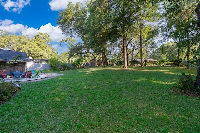 493 Princewood Dr, Deland, FL 32724 - view of yard featuring a patio
