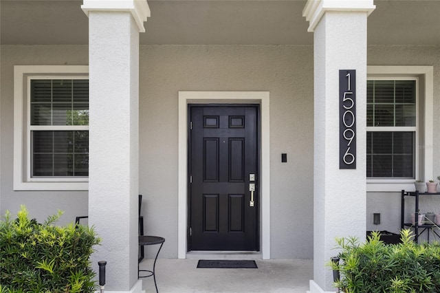 15096 Chapter Way, Winter Garden, FL 34787 - entrance to property featuring stucco siding