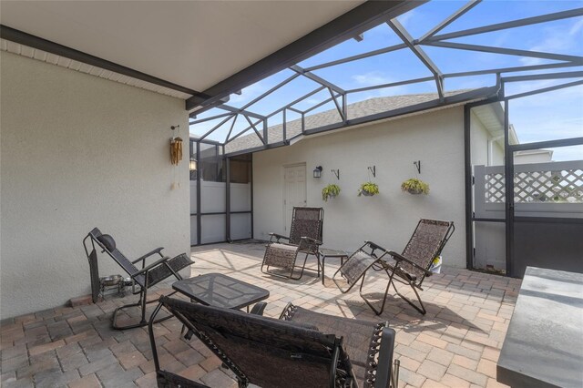 15096 Chapter Way, Winter Garden, FL 34787 - view of patio featuring a lanai