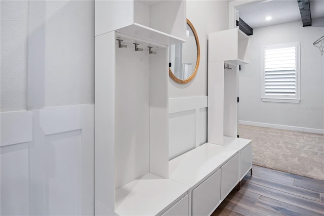13323 Panama Beach Ct, Orlando, FL 32827 - mudroom featuring dark wood finished floors