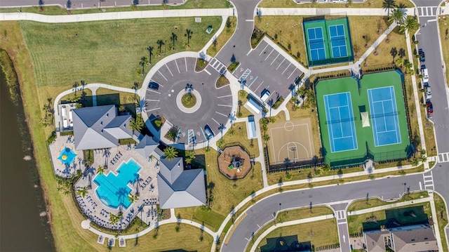 13323 Panama Beach Ct, Orlando, FL 32827 - aerial view of a pool area