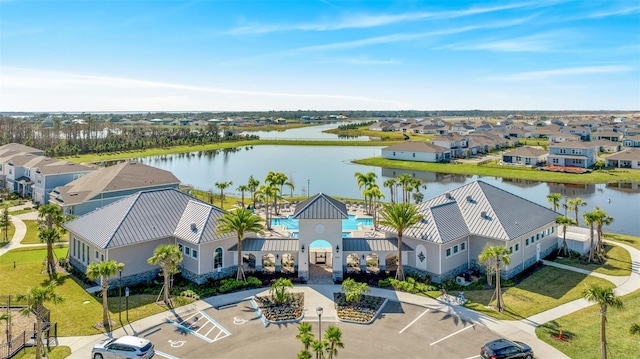13323 Panama Beach Ct, Orlando, FL 32827 - aerial perspective of suburban area featuring a large body of water