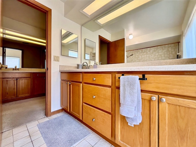 5724 Pitch Pine Dr, Orlando, FL 32819 - bathroom with vanity and tile patterned flooring