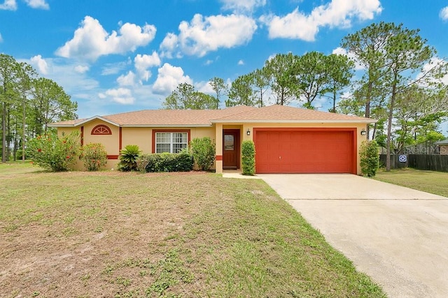 2772 Pelham Cir, Deltona, FL 32738 - single story home featuring an attached garage, driveway, and stucco siding