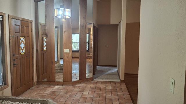 900 Red Fox Rd, Altamonte Springs, FL 32714 - foyer featuring brick patterned flooring