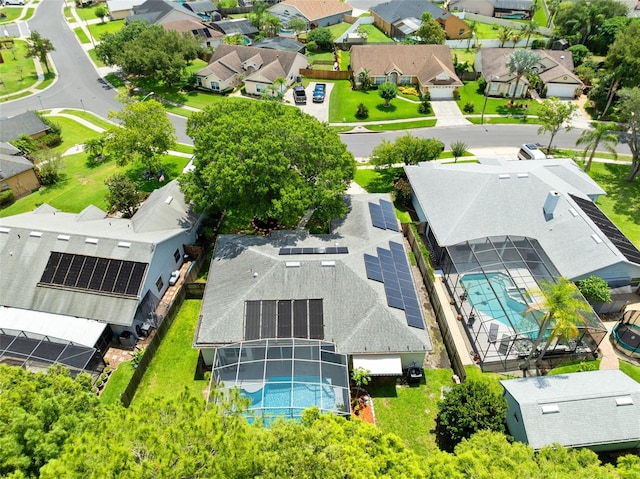 10743 Fairhaven Way, Orlando, FL 32825 - aerial view of residential area with a pool