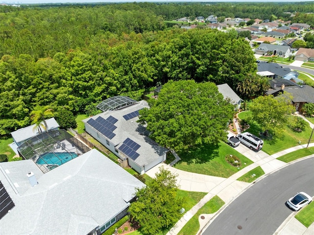 10743 Fairhaven Way, Orlando, FL 32825 - aerial perspective of suburban area featuring a forest