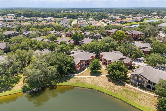 173 Villa Di Este Ter Unit 209, Lake Mary, FL 32746 - aerial view of residential area with a large body of water