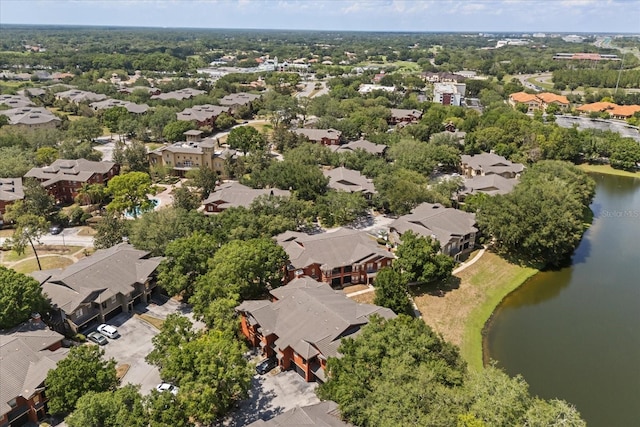 173 Villa Di Este Ter Unit 209, Lake Mary, FL 32746 - aerial view of residential area featuring a large body of water