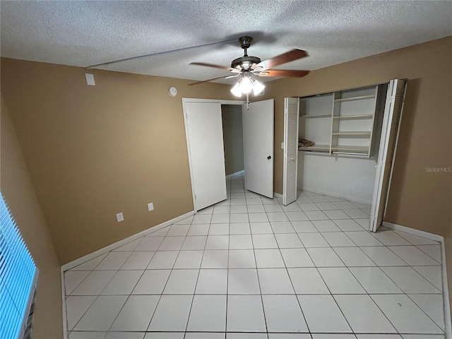510 Cranes Way Unit 302, Altamonte Springs, FL 32701 - unfurnished bedroom with a textured ceiling, baseboards, and ceiling fan