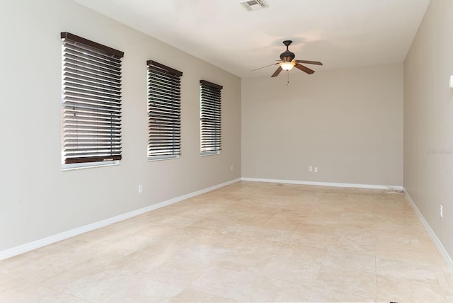 1322 Reagans Reserve Blvd, Apopka, FL 32712 - empty room with a ceiling fan and baseboards