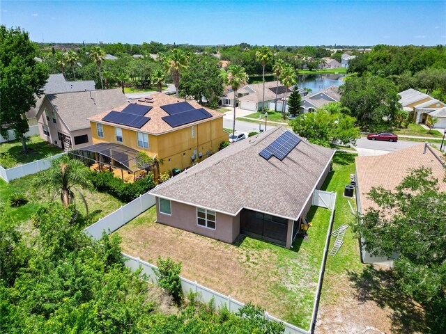 6843 Cherry Grove Cir, Orlando, FL 32809 - aerial perspective of suburban area with a large body of water