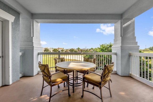 1100 Sunset View Cir Unit 204, Reunion, FL 34747 - balcony featuring outdoor dining space