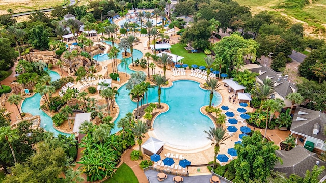1100 Sunset View Cir Unit 204, Reunion, FL 34747 - drone / aerial view of a pool