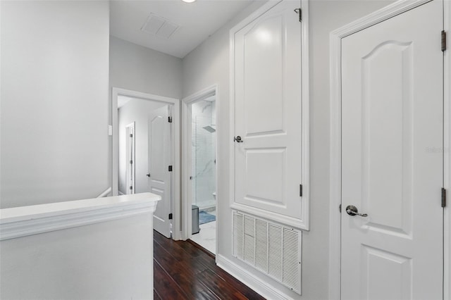 8418 Via Bella Notte, Orlando, FL 32836 - hall featuring dark wood-type flooring