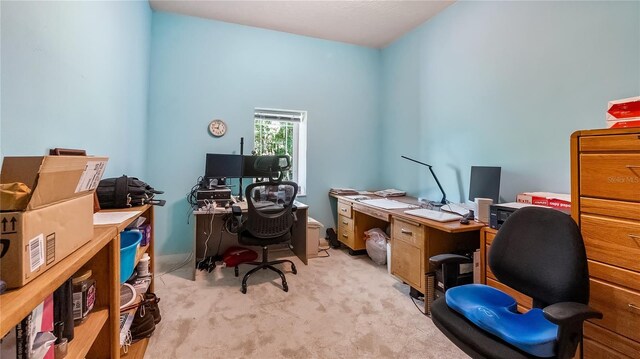 287 Hilltop Dr, Longwood, FL 32750 - office area featuring light carpet