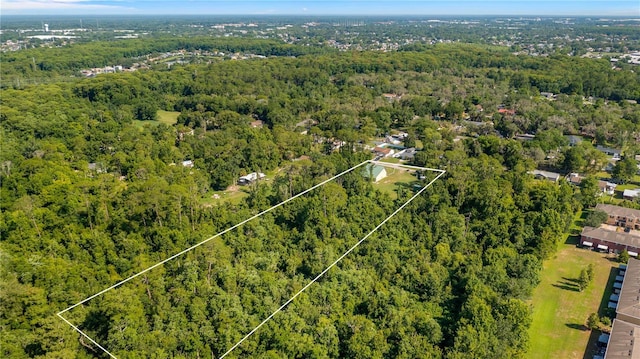 287 Hilltop Dr, Longwood, FL 32750 - view of property location with a forest and property boundaries highlighted