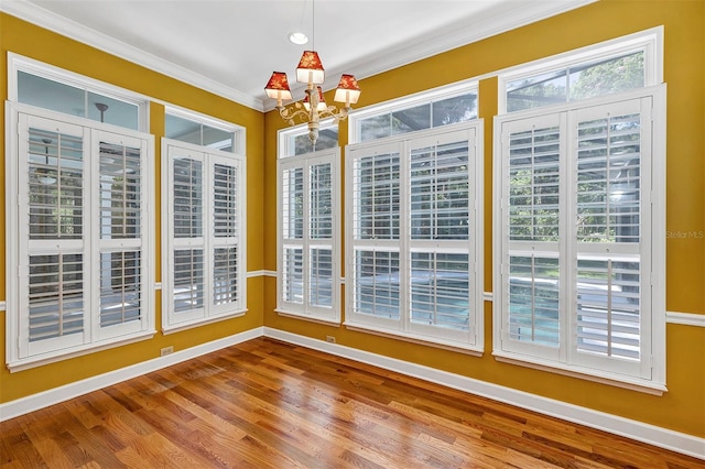 914 Elysium Blvd, Mount Dora, FL 32757 - unfurnished sunroom featuring a chandelier