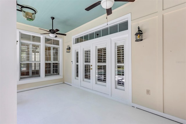 914 Elysium Blvd, Mount Dora, FL 32757 - view of patio / terrace featuring a ceiling fan