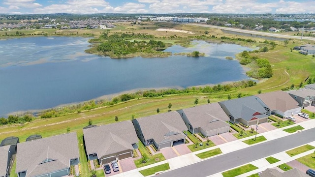 3280 Canna Lily Pl, Clermont, FL 34711 - aerial view of residential area featuring a large body of water