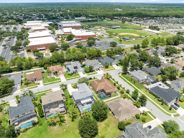 2214 Westbourne Dr, Oviedo, FL 32765 - aerial view of property and surrounding area featuring nearby suburban area