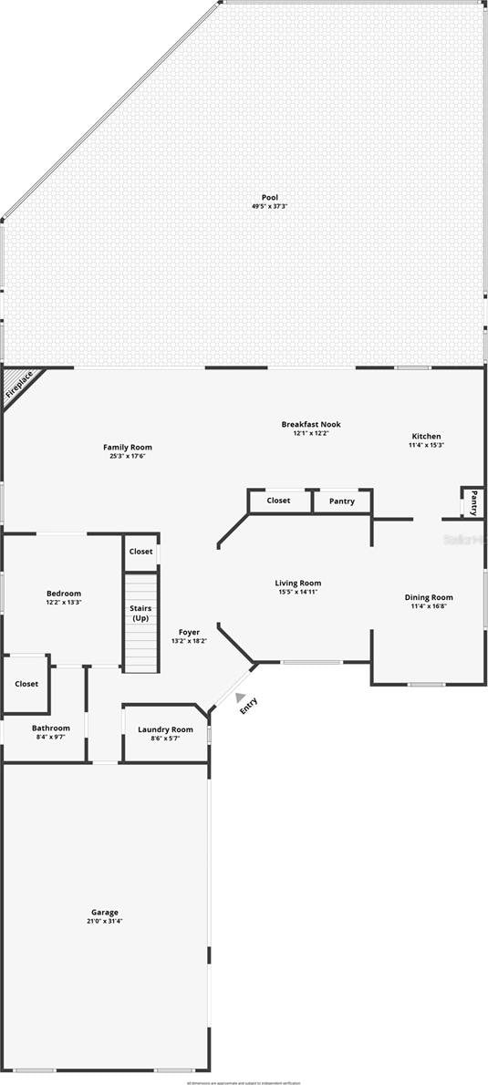 2214 Westbourne Dr, Oviedo, FL 32765 - room layout