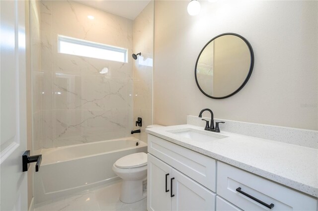 1331 19th St, Orlando, FL 32805 - full bathroom featuring vanity, shower / washtub combination, and toilet