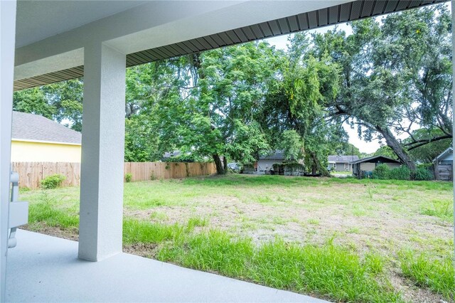 1331 19th St, Orlando, FL 32805 - view of yard with a patio