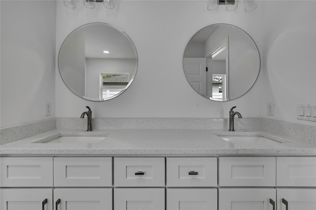3461 W Webster Pl, Citrus Springs, FL 34433 - full bath with double vanity