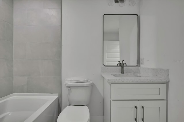 3461 W Webster Pl, Citrus Springs, FL 34433 - bathroom with vanity and toilet