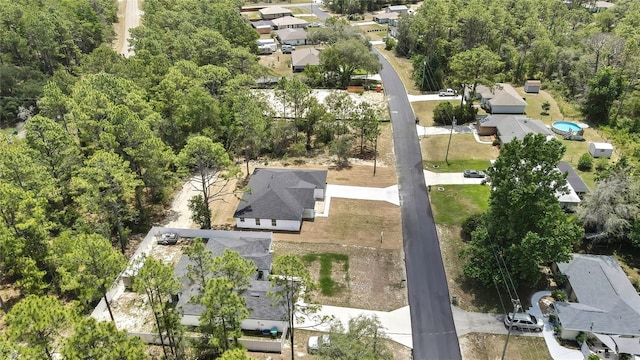 3461 W Webster Pl, Citrus Springs, FL 34433 - aerial view of residential area
