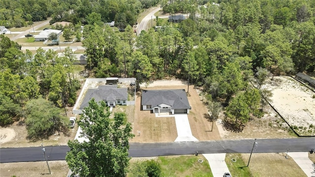 3461 W Webster Pl, Citrus Springs, FL 34433 - bird's eye view of a forest