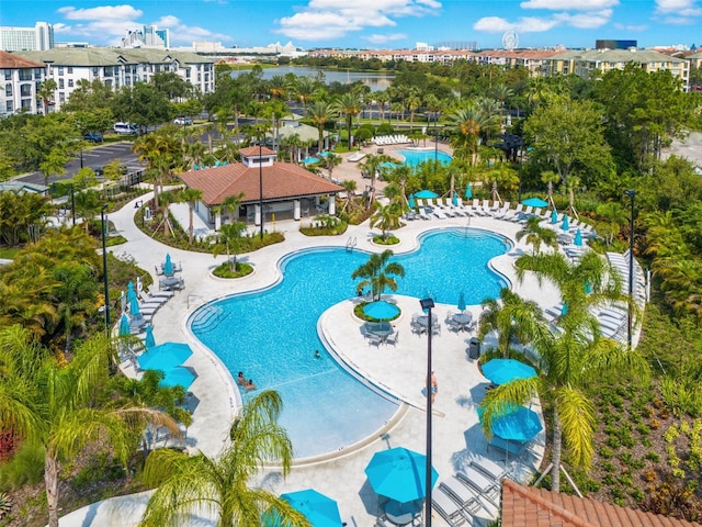 4816 Tidecrest Ave Unit 178, Orlando, FL 32819 - community pool with a patio