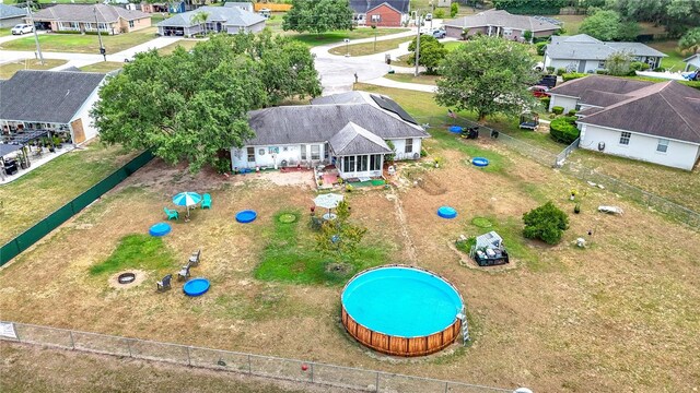 2771 NE 66th St, Ocala, FL 34479 - aerial perspective of suburban area