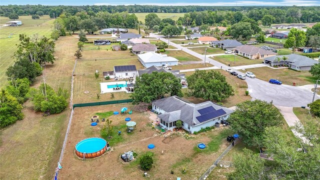 2771 NE 66th St, Ocala, FL 34479 - drone / aerial view of a pool area