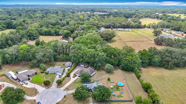 2771 NE 66th St, Ocala, FL 34479 - aerial view of property's location featuring a forest