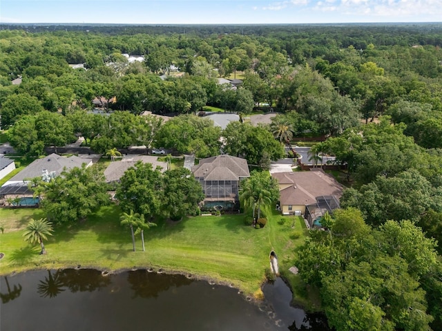 490 Wekiva Preserve Dr, Apopka, FL 32712 - aerial view of a forest and a nearby body of water