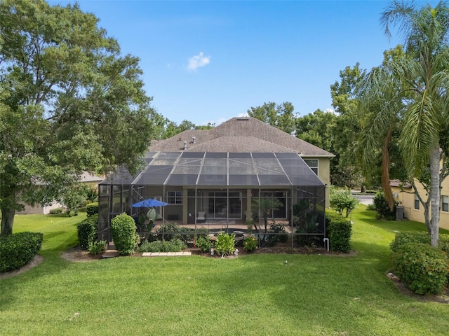 490 Wekiva Preserve Dr, Apopka, FL 32712 - rear view of property with a yard