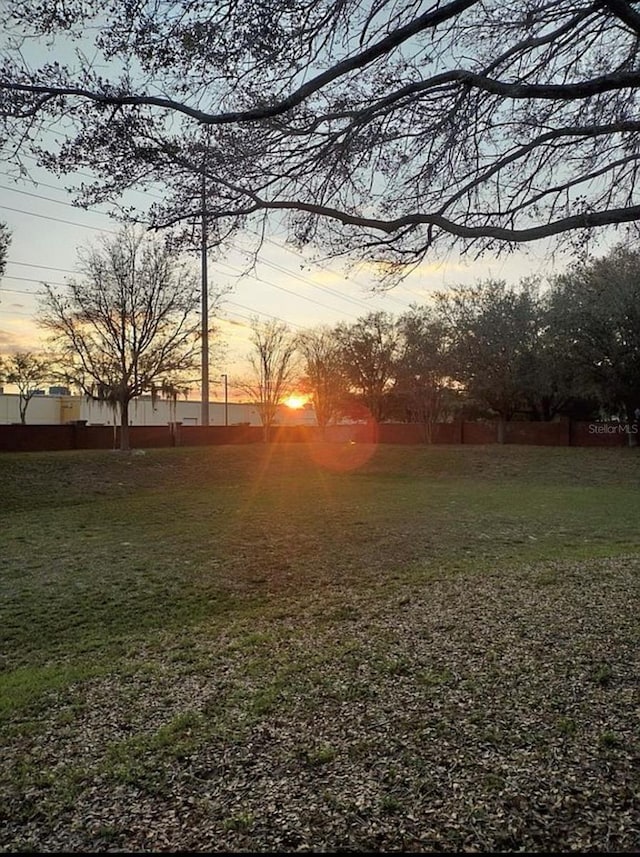 725 Ashworth Overlook Dr Unit C, Apopka, FL 32712 - view of yard at dusk