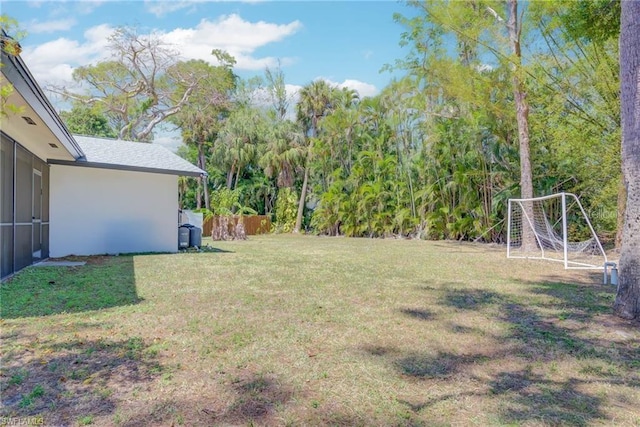 view of yard
