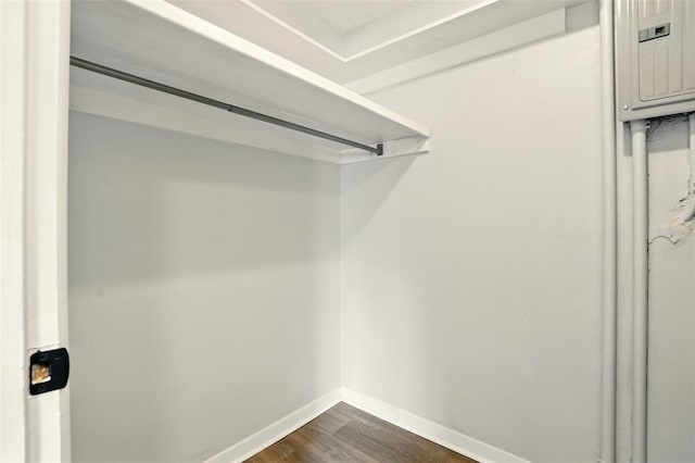 320 Lakeview St Unit 220, Orlando, FL 32804 - spacious closet with dark wood-style floors