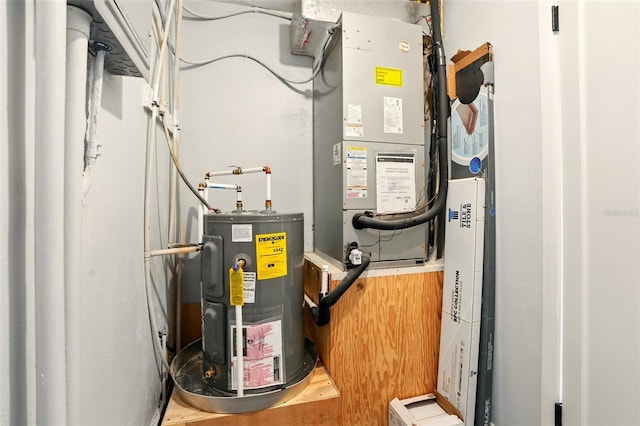 320 Lakeview St Unit 220, Orlando, FL 32804 - utility room featuring water heater and heating unit