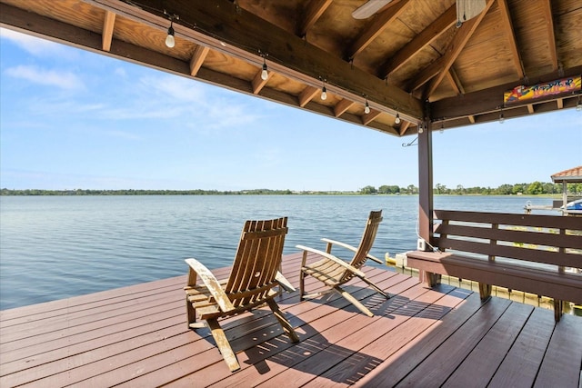 1010 Juliette Blvd, Mount Dora, FL 32757 - dock with a water view