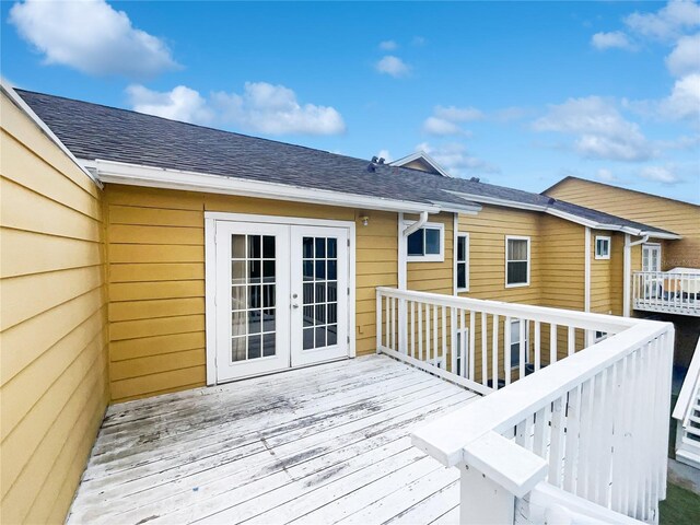 3142 Britannia Blvd Unit C, Kissimmee, FL 34747 - wooden deck featuring french doors