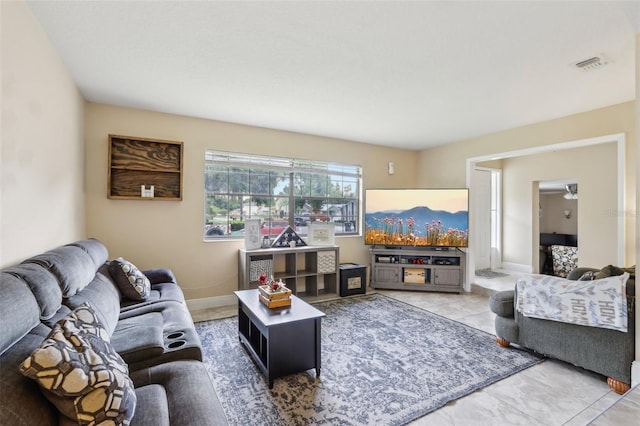 8652 Savory Dr, Orlando, FL 32825 - living room with baseboards